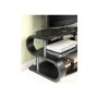 Harkin Black Glass TV Unit in Black Ash HK203