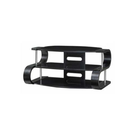 Harkin Black Glass TV Unit in Black Ash HK203