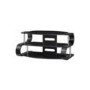 Harkin Black Glass TV Unit in Black Ash HK203