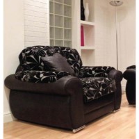 Buoyant Upholstery Lux Armchair in Black