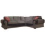 Buoyant Tangent Right Facing Corner Sofa in Grey - 
