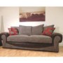 Buoyant Tangent 3 Seater Sofa with Scatter Back in Brown - 