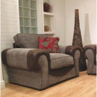 Buoyant Tangent Armchair in Brown - 