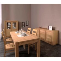 Oran Oak 7 Piece Dining Room Furniture Set