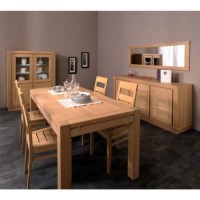 Oran Oak 8 Piece Dining Room Furniture Set