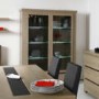 Toka 2 Door Glazed Display Cabinet