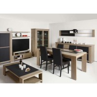 Toka 6 Piece Living and Dining Room Furniture Set
