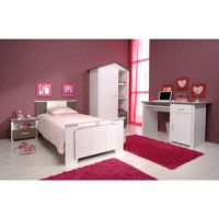 Tobie Kids 4 Piece Bedroom Furniture Set with Single Bed