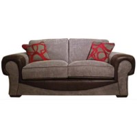 Buoyant Tangent 3 Seater Sofa in Brown - 