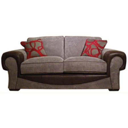Buoyant Tangent 3 Seater Sofa in Brown - 