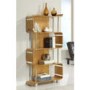 Branden Curve Bookcase in Oak BD201 - 