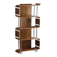 Branden Curve Bookcase in Walnut BD201 - 