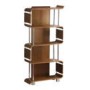 Branden Curve Bookcase in Walnut BD201 - 