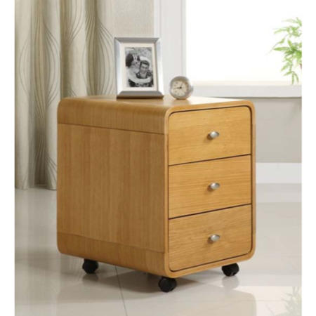 Jual Furnishings Nida 3 Drawer Office Storage Chest in Oak ND201