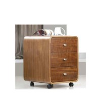 Jual Furnishings Nida 3 Drawer Office Storage Chest in Walnut ND201