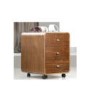 Jual Furnishings Nida 3 Drawer Office Storage Chest in Walnut ND201