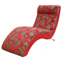 Buoyant Upholstery Bliss Chaise Longue in Red