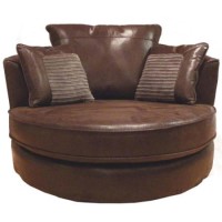 Buoyant Upholstery Lido Snuggle Chair in Brown