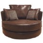 Buoyant Upholstery Lido Snuggle Chair in Brown