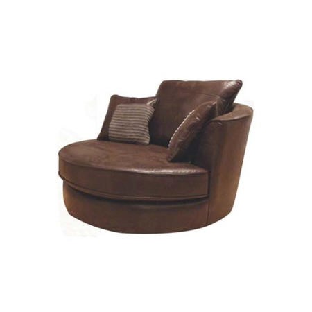 Buoyant Upholstery Lido Snuggle Chair In Brown Furniture123