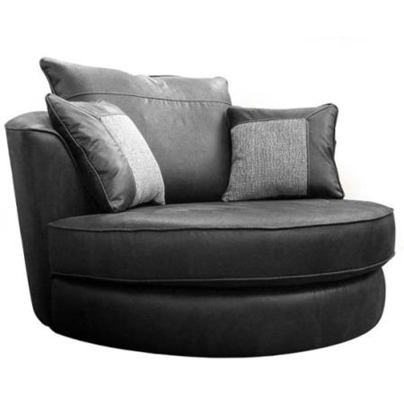 Buoyant Upholstery Lido Snuggle Chair in Black