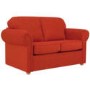 Buoyant Tay 2 Seater Sofa Bed in Red with Foam Mattress - 