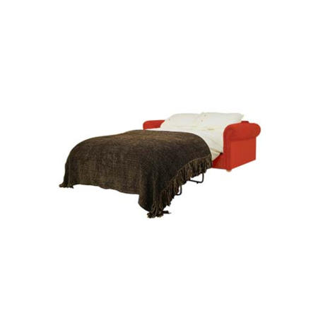 Buoyant Tay 2 Seater Sofa Bed in Red with Foam Mattress - 