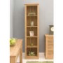 Baumhaus Mobel Solid Oak 5 Shelf Bookcase