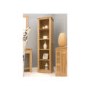 Baumhaus Mobel Solid Oak 5 Shelf Bookcase