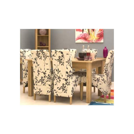 Baumhaus Mobel Solid Oak Wide Rectangular Dining Table