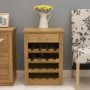 Baumhaus Mobel Solid Oak Wine Rack