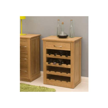 Baumhaus Mobel Solid Oak Wine Rack