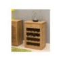 Baumhaus Mobel Solid Oak Wine Rack