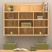 Baumhaus Mobel Solid Oak Reversible Wall Display Unit