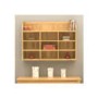 Baumhaus Mobel Solid Oak Reversible Wall Display Unit