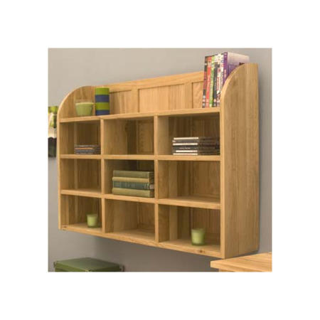 Baumhaus Mobel Solid Oak Reversible Wall Display Unit