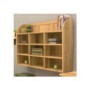 Baumhaus Mobel Solid Oak Reversible Wall Display Unit