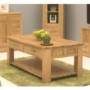 Baumhaus Mobel Solid Oak Storage Rectangular Coffee Table