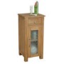 Baumhaus Mobel Solid Oak Glazed Bathroom Cabinet