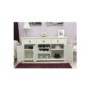 Baumhaus Hampton White Solid Ash 3 Door 3 Drawer Sideboard