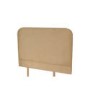 Visco Therapy Rome Faux Suede Headboard in Stone - small single