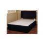 Visco Therapy Rome Faux Suede Headboard in Black - small single