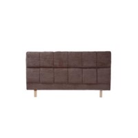 Humza Amani Plush Headboard in Brown - small single