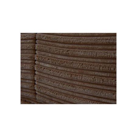 Humza Amani Plush Headboard in Brown - small single