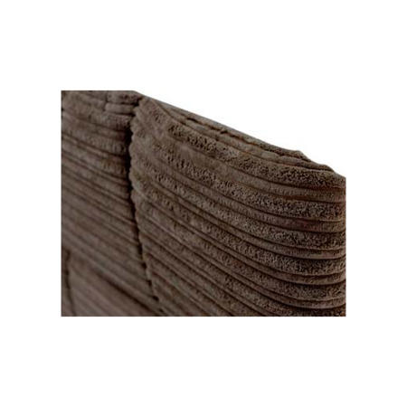 Humza Amani Plush Headboard in Brown - small single