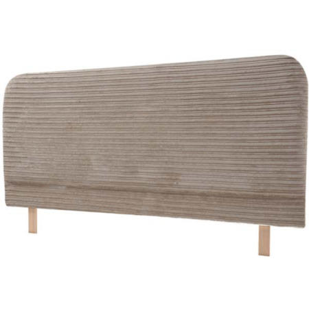 Humza Amani Swish Headboard in Beige - small single