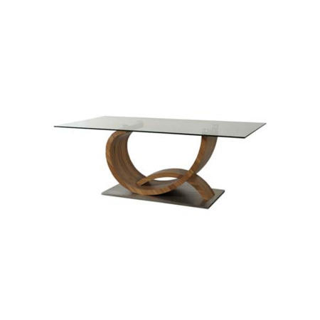 Sciae Liscia Dining Table in Plum Tree