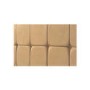 Humza Amani Milli Faux Suede Deep Buttoned Headboard in Beige - small single