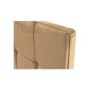 Humza Amani Milli Faux Suede Deep Buttoned Headboard in Beige - small single