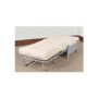 Humza Amani Aster 1 Seater Futon with Memory Foam Mattress - black mattress